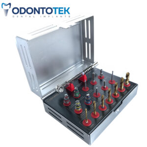 Kit Quirúrgico de 18 piezas para Implantes dentales