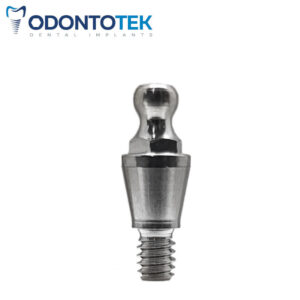 Alternative view of Pilar de Bola - Plataforma Regular (RP) – Conexión Cónica (Osstem® / Hiossen®)